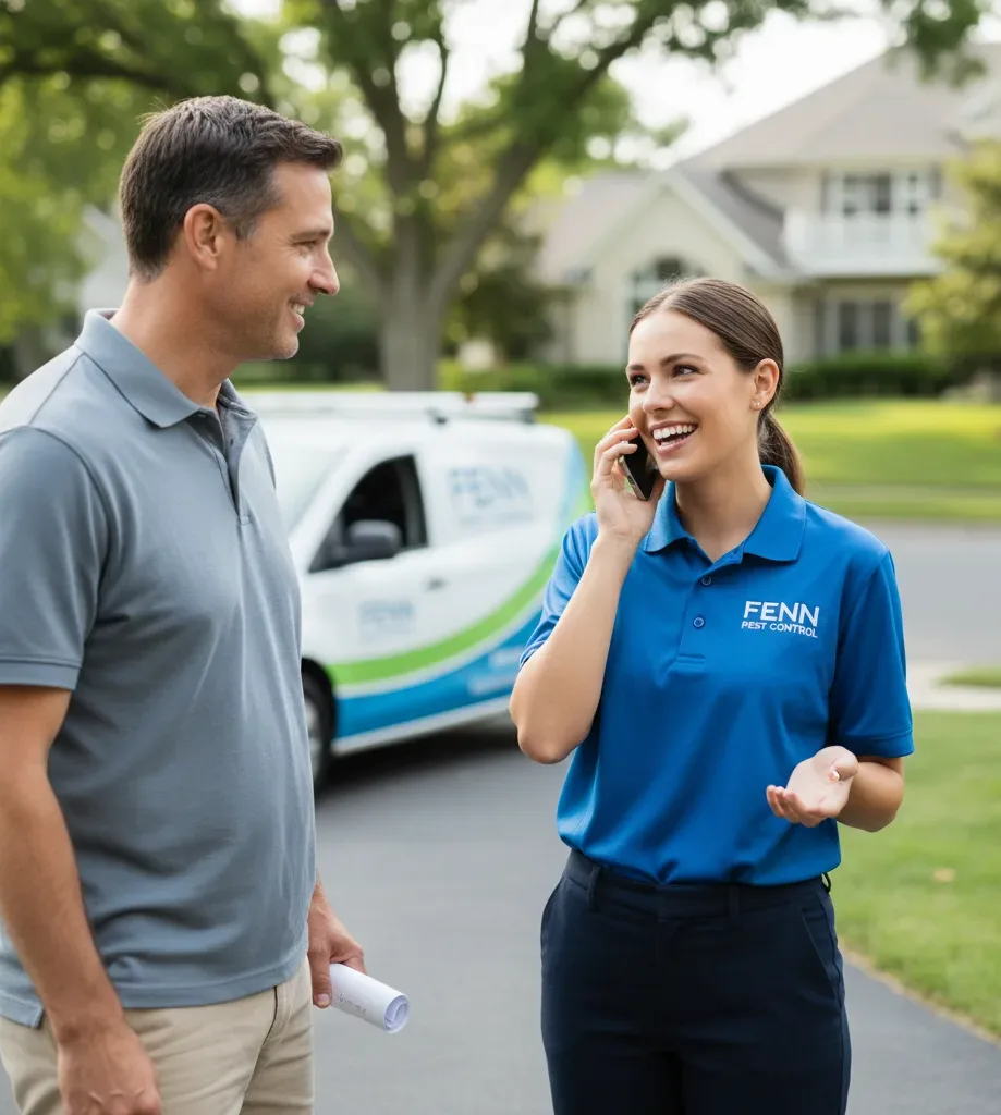 Fenn Pest Control customer support in Palouse